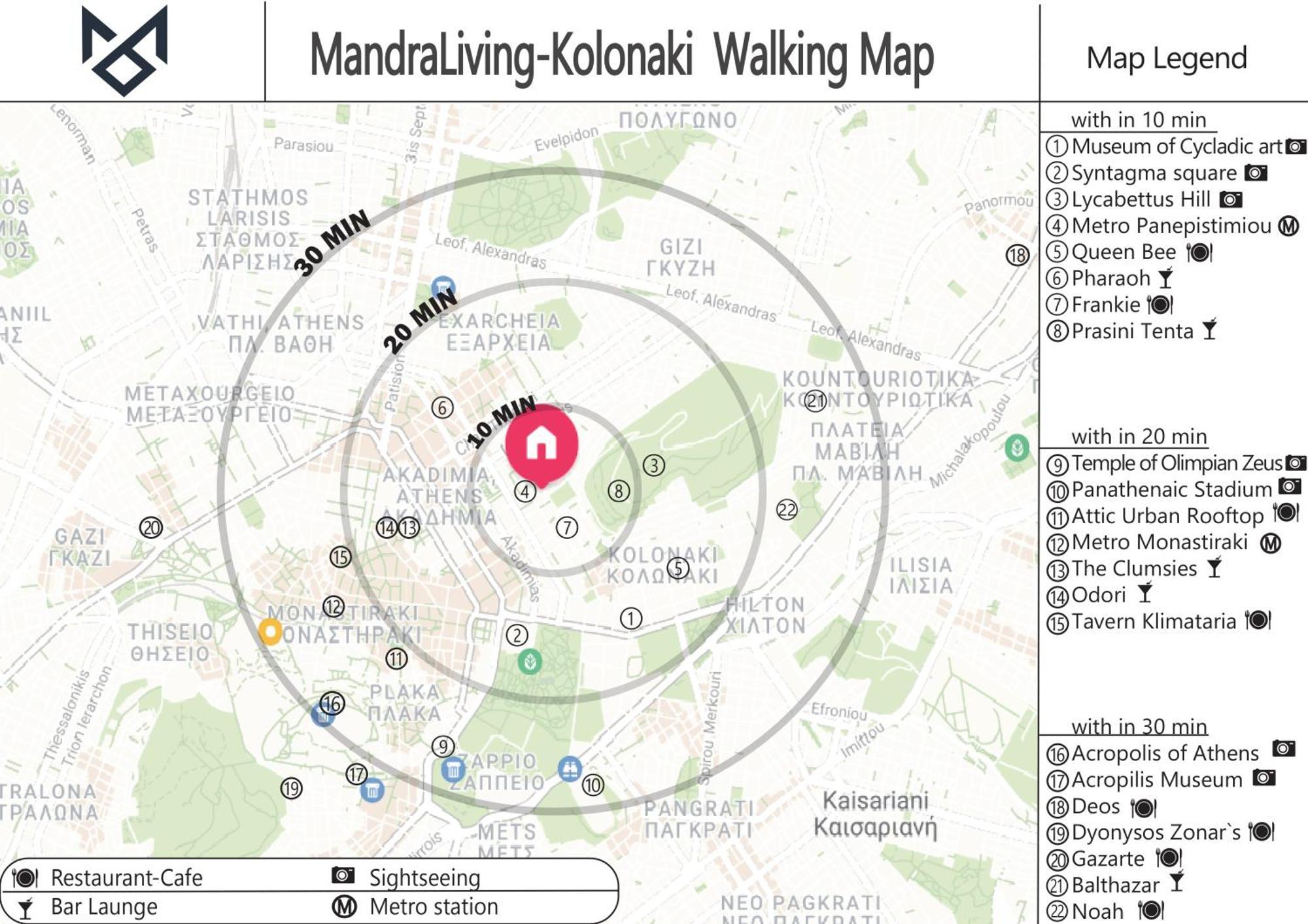 Apartment Mandra Living-kolonaki